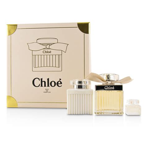 chloe parfum de roses mini set|chloe fragrance gift set.